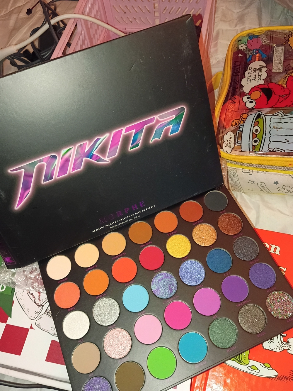 Morphe Nikita Eyeshadow Palette — Rainbow Multi Shades